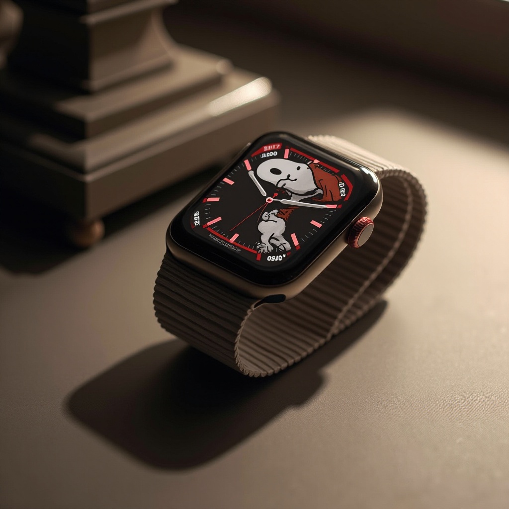 snoopy apple watch
