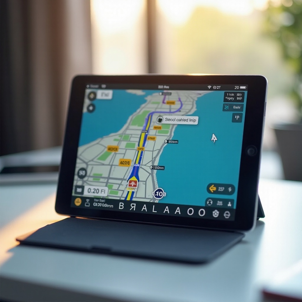 tablet mit navi