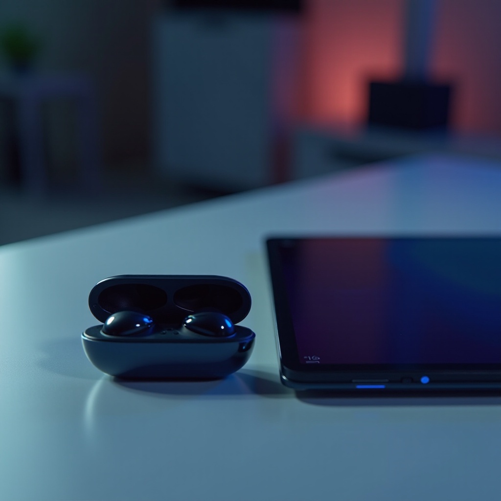 galaxy buds mit tablet verbinden