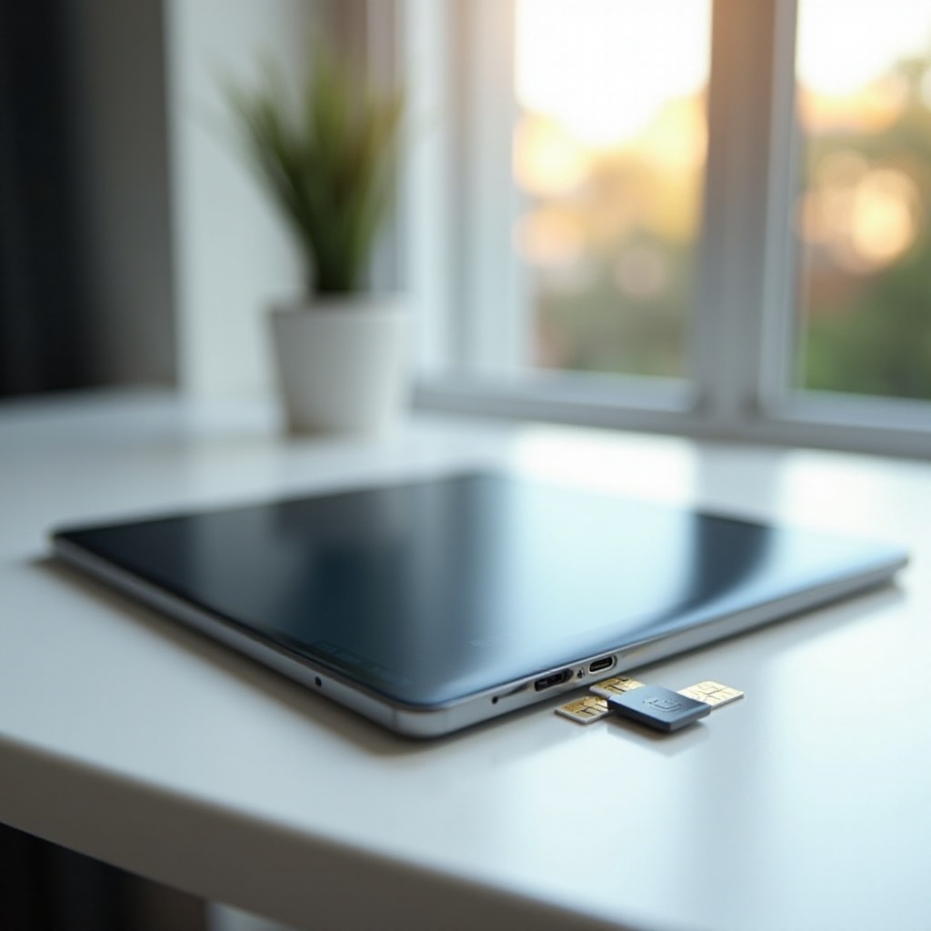 tablet sim karte einlegen